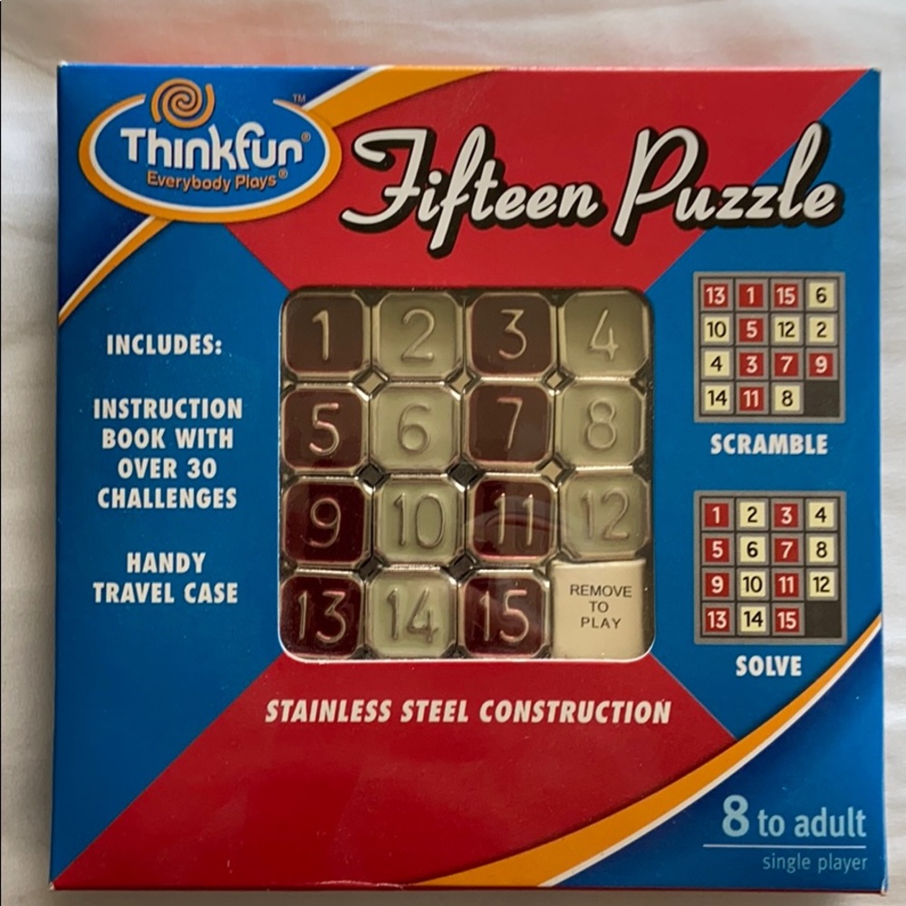 🥳FIFTEEN PUZZLE!!!!!!!